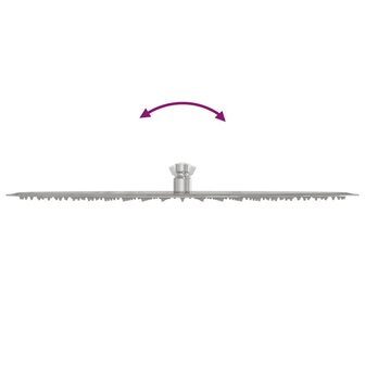 Regendouchekop roestvrij staal 304 50 cm Rond 8