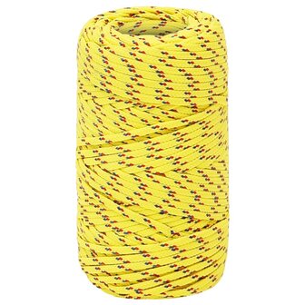 Boottouw 2 mm 500 m polypropyleen geel 2