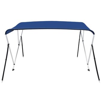 Biminitop 3-boogs 183x196x137 cm blauw 4