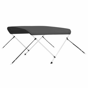 Biminitop 2-boogs 180x150x110 cm antracietkleurig 2