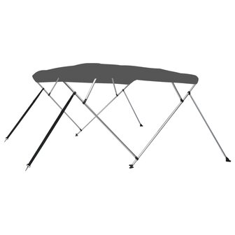 Biminitop 4-boogs 243x180x137 cm antracietkleurig 1