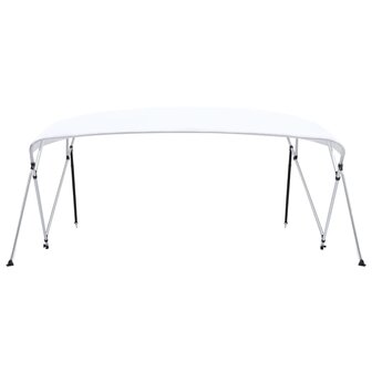 Biminitop 4-boogs 243x(230-244)x137 cm wit 3