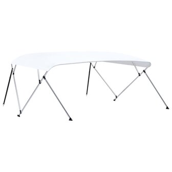 Biminitop 4-boogs 243x(230-244)x137 cm wit 5