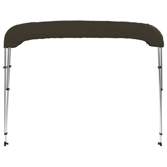 Biminitop 3 bogen 183x160x137 cm zwart 4