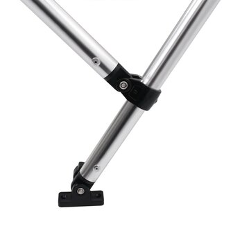 Biminitop 4 bogen 243x244x137 cm grijs 9
