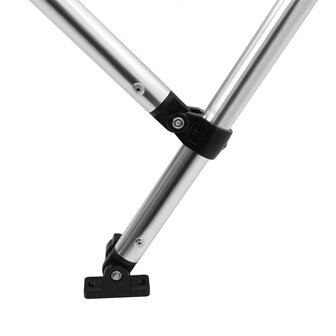 Biminitop 4 bogen 243x244x137 cm zwart 9