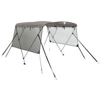 Biminitop 3 bogen met mesh zijwanden 183x(185-198)x137 cm 2