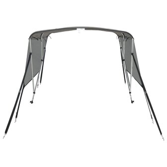Biminitop 3 bogen met mesh zijwanden 183x(185-198)x137 cm 4