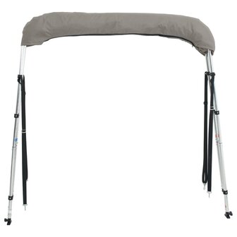 Biminitop 3 bogen met mesh zijwanden 183x(185-198)x137 cm 6