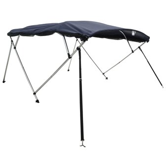 Biminitop 4 bogen met mesh zijwanden 243x(170-182)x137 cm 3