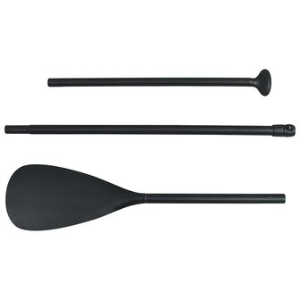 Stand Up Paddleboardset opblaasbaar blauw en wit 7