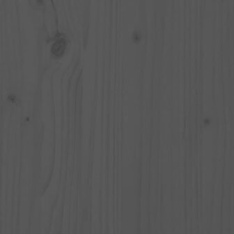 Monitorstandaard 50x27x15 cm massief grenenhout grijs 7