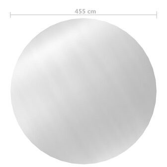 Zwembadhoes 455 cm PE zilverkleurig 5