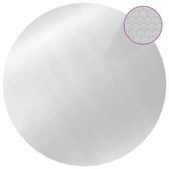 Zwembadhoes 488 cm PE zilverkleurig 3