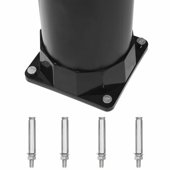 Buitendouche solar 8 L 215 cm zwart 9