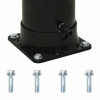 Solardouche 20 L 214 cm zwart 7