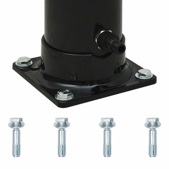 Solardouche 20 L 220 cm zwart 7