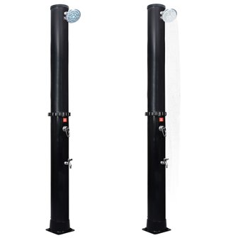 Buitendouche solar met douchekop en kraan 40 L 3