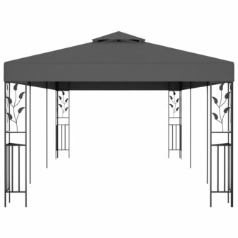 Prieel 3x6 m antraciet 3