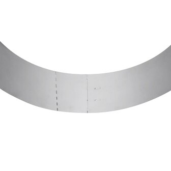 10 st Grasboord flexibel 100x14 cm gegalvaniseerd staal 8