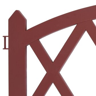 Gazonranden 17 st 10 m polypropeen rood 5