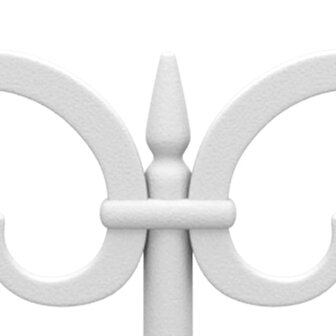 Gazonranden 17 st 10 m polypropeen wit 5