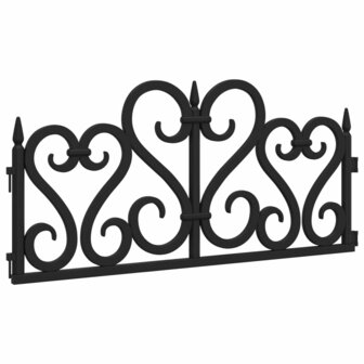 Gazonranden 17 st 10 m polypropeen zwart 3