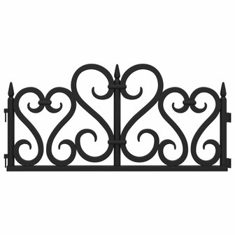 Gazonranden 17 st 10 m polypropeen zwart 4