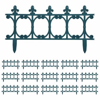 Gazonranden 16 st 10 m PP groen 2