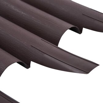 Gazonranden 36 st 10 m PP bruin 6