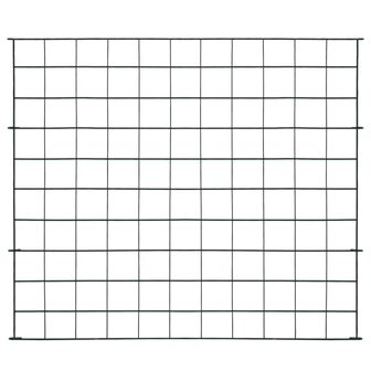 Schuttingset 77,5x64 cm groen 2