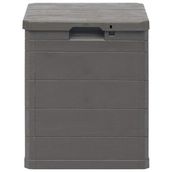 Opbergbox voor in de tuin 90 L bruin 3