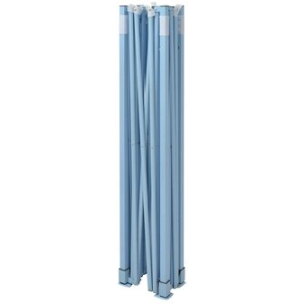 Partytent inklapbaar 3x4 m staal blauw 7