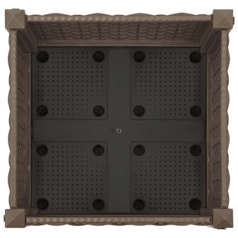 Plantenbak verhoogd 40x40x23 cm polypropyleen 5