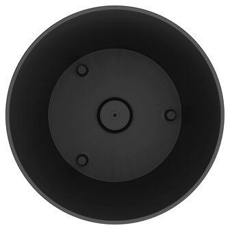 Plantenbak met uitneembare bak rattan-look 15/15,3 L PP wit 5