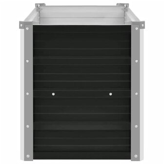 Plantenbak verhoogd 160x40x45 cm gegalvaniseerd staal antraciet 5