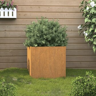 Plantenbak 32x30x29 cm cortenstaal 1