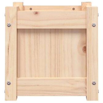 Plantenbak 31x31x31 cm massief grenenhout 5