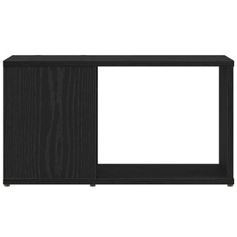Tv-meubel 60x24x32 cm spaanplaat zwart eikenkleurig 5