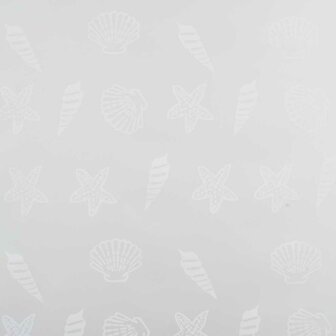 Rolgordijn voor douche 80x240 cm zeester 6