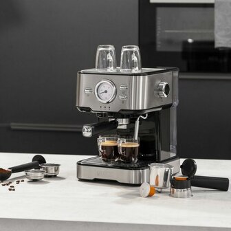 Expresso Koffiemachine Princess 01.249412.01.001 Staal 1,5 L 7
