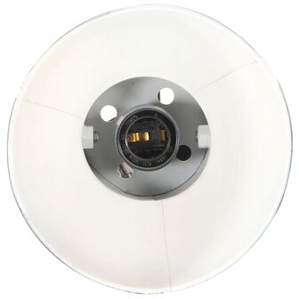 Vloerlamp met 2 lampenkappen E27 gietijzer zwart 7