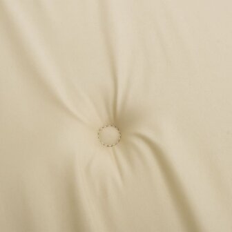 Stoelkussens 2 st hoge rug oxford stof beige 8