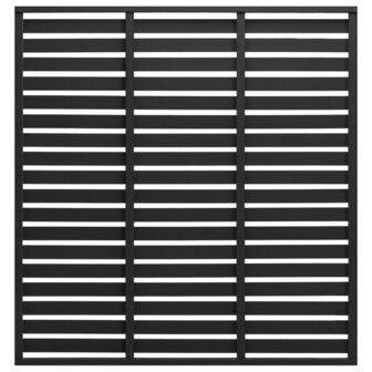 Schuttingpaneel 180x180 cm HKC zwart 1