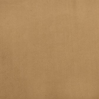 Kinderbank 70x45x33 cm fluweel bruin 6