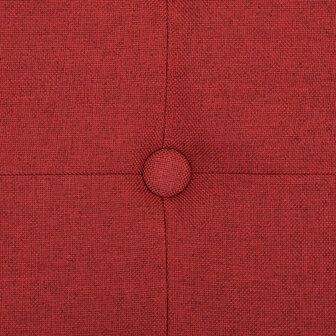 Opbergbank inklapbaar kunstlinnen wijnrood 7