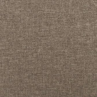 Bankje 70x30x30 cm stof taupe 6