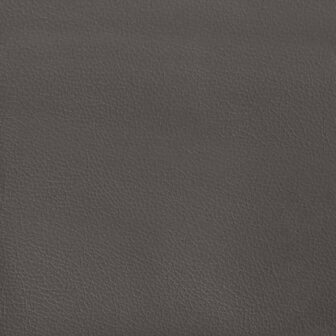 Bankje 100x30x30 cm kunstleer grijs 6