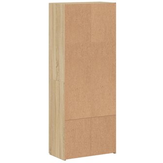 Archiefkast 60x32x153 cm bewerkt hout sonoma eikenkleurig 6