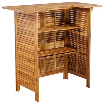 Bartafel 110x50x105 cm massief acaciahout 4